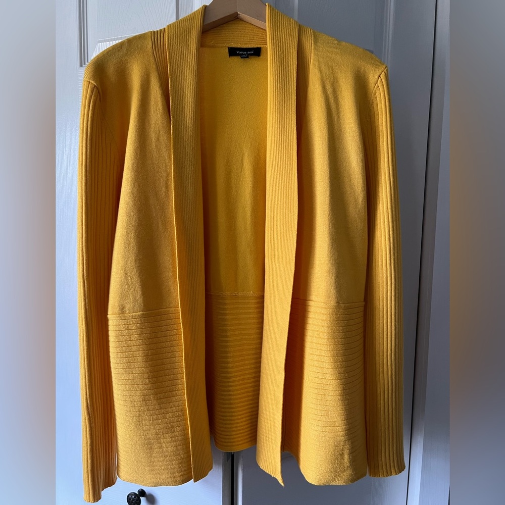 Verve ami yellow cardigan